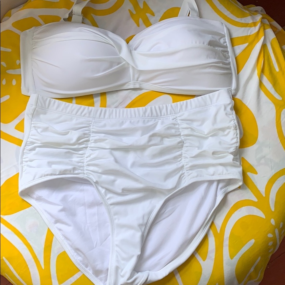 #NWT White #Retro Style #Bikini
